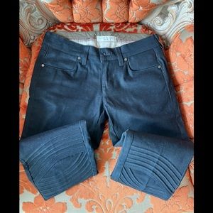 Stella McCartney Low Rise Biker Jeans